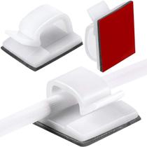 Clipes de cabo, clipes de luz ao ar livre, organizador de cabos, 100 unidades