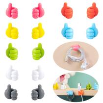 Clipes de cabo DIY Bravo Thumb Cord Holder Wire Management 14 unidades