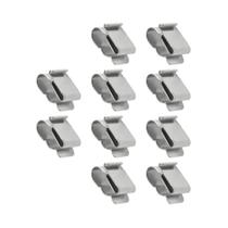 Clipes De Cabo Para Painel Solar Em Aço Inoxidável, Grampos De Fixação De Fios Fotovoltaicos, 10,