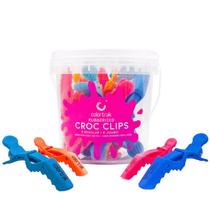 Clipes de corte de cabelo Colortrak Croc 8 Standard 4 Jumbo Clipes de corte de cabelo Colortrak Croc 8 Standard 4 Jumbo