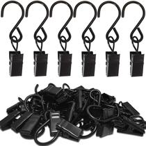 Clipes de cortina e ganchos AMZSEVEN em aço inoxidável S Hooks x50