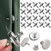 Clipes de cortina magnética, fecho de 20 pares, evita vazamento de luz