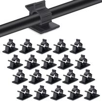 Clipes de fio de cabo Viaky Black Nylon ajustáveis 30 unidades
