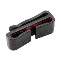 Clipes De Fivela Rápida Pretos 10 Peças 15-50mm Para Ajuste De Correia De Mochila Tática Molle