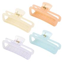 Clipes de garra de cabelo TEBIEKOY de 5 polegadas extra grandes para mulheres