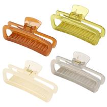 Clipes de garra de cabelo TEBIEKOY de 5 polegadas extra grandes para mulheres