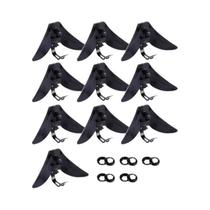 Clipes De Gravata Masculinos Em Formato Triangular, 10, 20, 30 Peças, Acessórios De Vestuário DIY