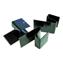 Clipes de janela PLYLOX Hurricane Tested Black 14x11x3 cm Clipes de janela PLYLOX Hurricane Tested Black 14x11x3 cm