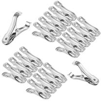 Clipes de jardim Samhopo, 20 peças de 5 cm para fixação de rede, braçadeira de estufa Clipes de jardim Samhopo, 20 peças de 5 cm para fixação de rede, braçadeira de estufa