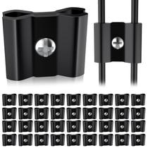 Clipes de junção Gridwall Tcevily Black Wire Grid Panel (50)