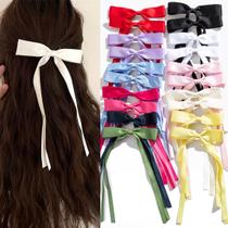 Clipes de laço de cabelo Mythos Ribbon Bowknot Long Tails x20 mulheres Clipes de laço de cabelo Mythos Ribbon Bowknot Long Tails x20 mulheres