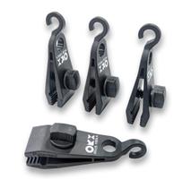 Clipes de lona ORXPLUS TOOLS, parafuso de polegar, 4 peças de toldos de acampamento