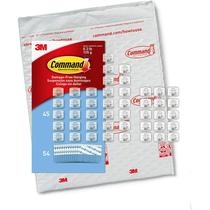 Clipes de luz Command Indoor Mini 45 Clear Clips 54 tiras