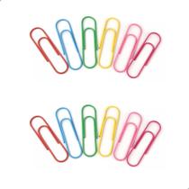 Clipes De Metal 80 Peças 28Mm Color