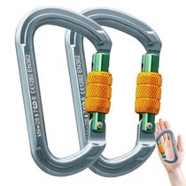 Clipes de mosquetão SOB Heavy Duty Alloy Steel D Ring Lock