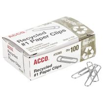 Clipes de papel Acco Recycled 1 100 unidades A7072365A Clipes de papel Acco Recycled 1 100 unidades A7072365A