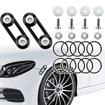 Clipes de pára-choque Quick Release pretos 12 peças para frente e traseira Clipes de pára-choque Quick Release pretos 12 peças para frente e traseira