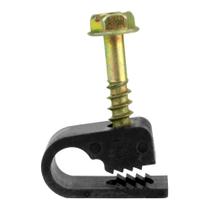 Clipes de parafuso para cabos Skywalker Flexible Single Black (pacote com 100)