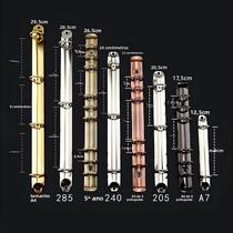 Clipes De Pasta Metálicos A4 A5 B5 A6 Com Diâmetro De 2cm Para Encadernação De Folhas Soltas,