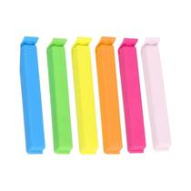 Clipes De Plástico Para Sacos Em Cores Aleatórias 50 100PCS Ferramentas De Armazenamento De