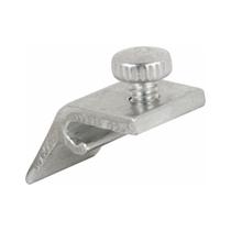 Clipes de porta Storm de alumínio Prime-Line, pacote com 8, 2,4 x 1,3 x 1,1 cm