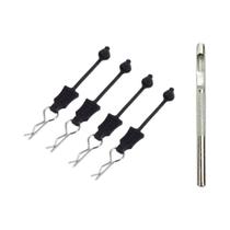 Clipes De Retenção De Borracha Flexíveis Para Carros RC WLtoys MJX Hyper Go HAIBOXING HBX SCY 112