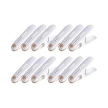 Clipes De Roupa Grandes À Prova De Vento 12pcs, Clips Organizadores De Algodão Seco Para Casa