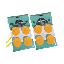 Clipes De Saco De Alimentos Em Forma De Chip 4PCS Clipes Duráveis Para Manter Frescos Snacks,