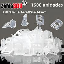Clipes De Sistema De Nivelamento De Telha Cerâmica, 100-1500 Peças, Espaçadores, Ferramentas De