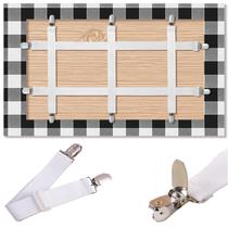 Clipes de suporte para toalhas de mesa CUNGLIN Hidden Strap, pacote com 5