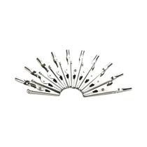 Clipes De Teste De Aço Inoxidável Tipo Jacaré 10x Com Cabo E Parafuso De Fixação Clipes De Teste De Aço Inoxidável Tipo Jacaré 10x Com Cabo E Parafuso De Fixação