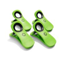 Clipes de toalha CoreClips para cadeiras de praia com bolsa de viagem, pacote com 4