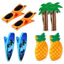 Clipes de toalha de praia Piklodo, 8 peças para cadeira Cruise Pool Home