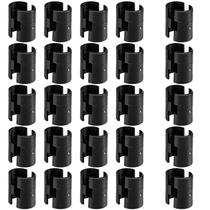 Clipes de travamento para prateleiras ANPHSIN, 25 pares, para poste plástico de 1"