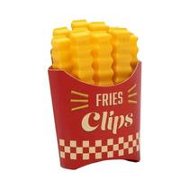 Clipes De Vedação Em Formato De Batata Frita (12 Peças) - Conjunto Para Caixa De Armazenamento De Clipes De Vedação Em Formato De Batata Frita (12 Peças) - Conjunto Para Caixa De Armazenamento De