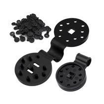 Clipes e ganchos de fixação Raschel Mesh Tarp Shade Camping x10