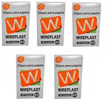 Clipes Galvanizado N 4/0 Caixa C/400g Kit C/5 Caixas Clipes Galvanizado N 4/0 Caixa C/400g Kit C/5 Caixas