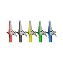 Clipes Isolados De Alta Resistência Com Conector Fêmea Banana De 4mm Para Testes Elétricos Cleqee