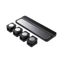 Clipes Magnéticos Ajustáveis Para Cabos Organizador De Fios Sob a Mesa Suporte Suave Para Fios