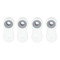 Clipes magnéticos multiuso OXO Good Grips White (pacote com 4)