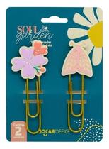 Clipes Marcador de Páginas - Leoarte - Borboleta