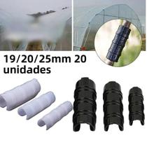 Clipes Para Filme De Estufa 20 Peças 19 20 25mm Para Fixação De Tubos E Estruturas De Jardim