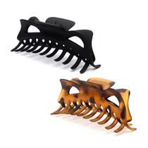 Clipes para garras de cabelo, plástico reciclado kitsch, conjunto grande de 2 peças Clipes para garras de cabelo, plástico reciclado kitsch, conjunto grande de 2 peças