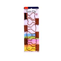 Clipes para Papel Binder 25mm c/ 6 un Formatos rose gold: coração, urso e gato BRW Clipes para Papel Binder 25mm c/ 6 un Formatos rose gold: coração, urso e gato BRW