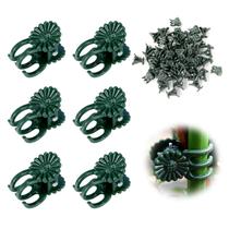 Clipes para plantas YFANITI 50 peças suporte para orquídeas 2 x 1 cm