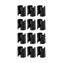 Clipes para Prateleira de Arame ANPHSIN 24 Peças para Poste de Plástico 3/4"