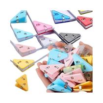 Clipes Triangulares Criativos 20 Peças Organizador De Mesa Para Papel, Encadernação De Livros E