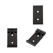 Clipes Universais De Montagem Em Trilho DIN De 1,02 Polegadas, 10 Peças, Suportes De Fixação Em Liga