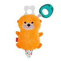 Clipmals Porta-Chupeta Animais Sensoriais Lontra Fisher-Price - GKC49 GJD29 - Mattel