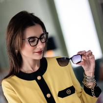 ClipOn 2 em 1 Armação Óculos de Sol Feminino Bia Proteção UV Le Belle Origi ClipOn 2 em 1 Armação Óculos de Sol Feminino Bia Proteção UV Le Belle Origi